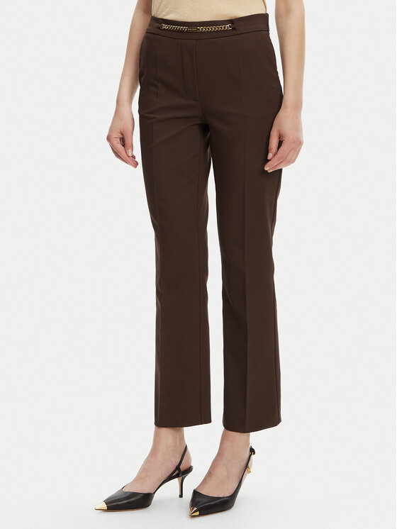 Marciano Guess Medžiaginės kelnės · Ruda · Regular Fit