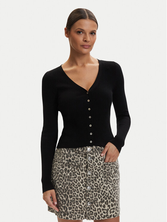 ONLY Kardiganas · Juoda · Slim Fit