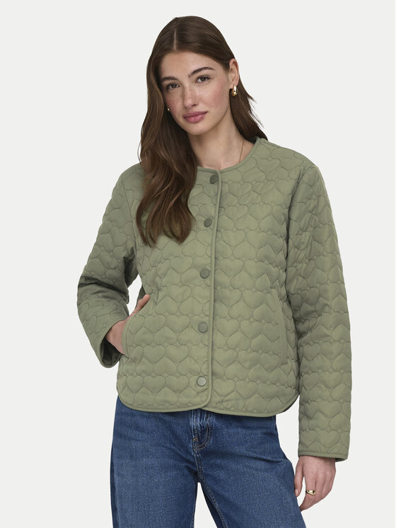 ONLY Demisezoninė striukė · Žalia