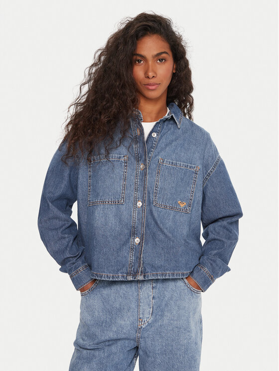 Roxy džinsiniai marškiniai  · Mėlyna