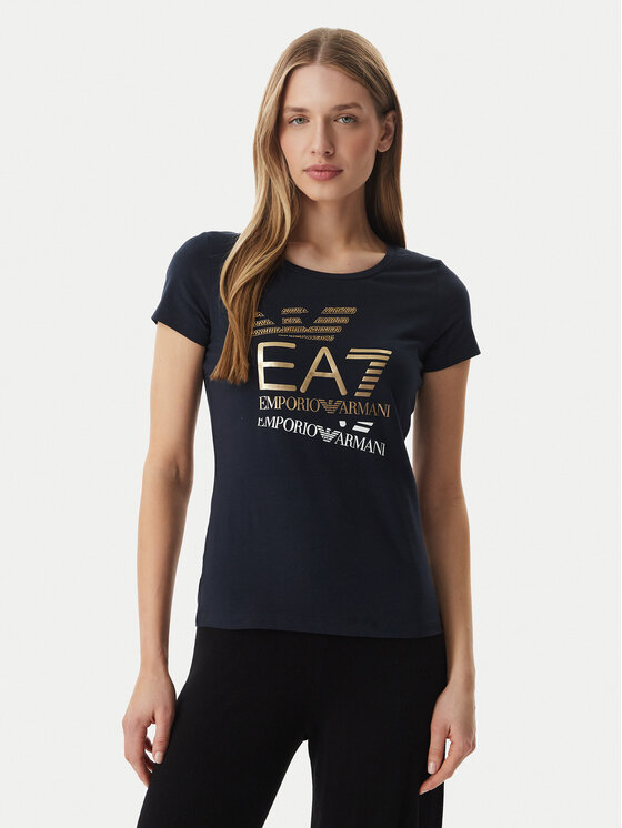 EA7 Emporio Armani Marškinėliai · Tamsiai mėlyna