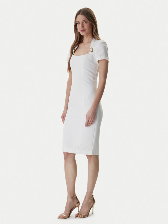 Marciano Guess Kokteilinė suknelė · Balta · Midi