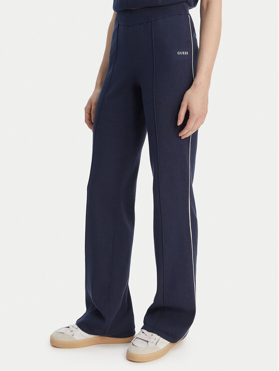 Guess Megztos kelnės · Tamsiai mėlyna · Regular Fit