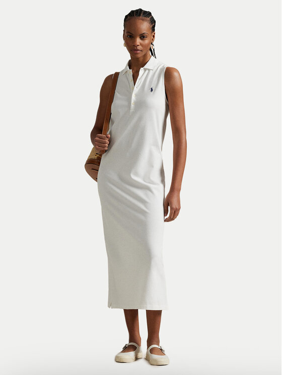 Polo Ralph Lauren Kasdieninė suknelė · Balta · Midi