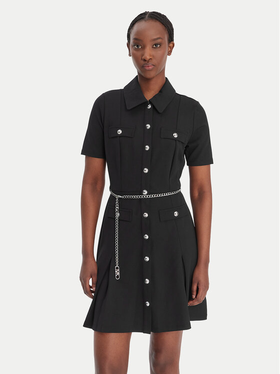 MICHAEL Michael Kors Marškinių tipo suknelė · Juoda · Mini