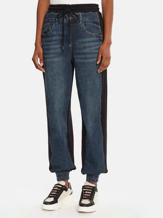 Desigual Jogger kelnės · Tamsiai mėlyna