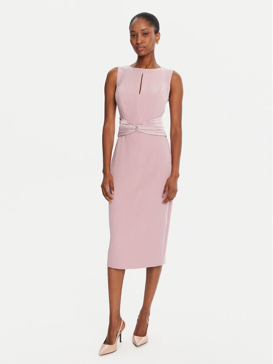 Rinascimento Kokteilinė suknelė · Rožinė · Midi