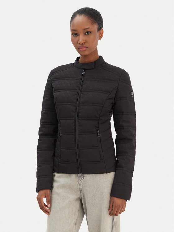 Guess Demisezoninė striukė · Juoda