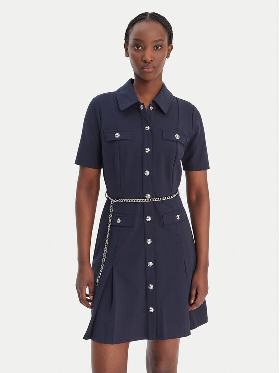 MICHAEL Michael Kors Marškinių tipo suknelė · Tamsiai mėlyna · Mini