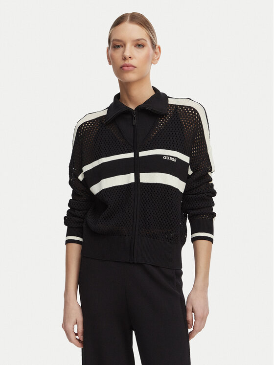 Guess Kardiganas · Juoda · Regular Fit