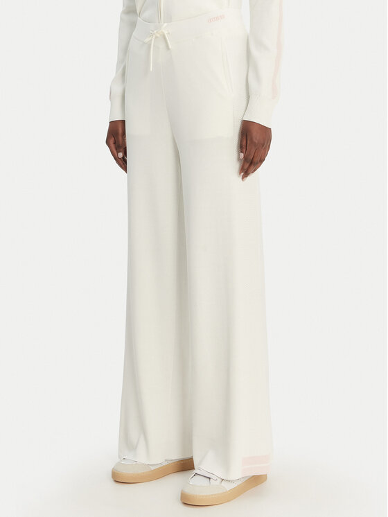 Guess Megztos kelnės · Balta · Regular Fit