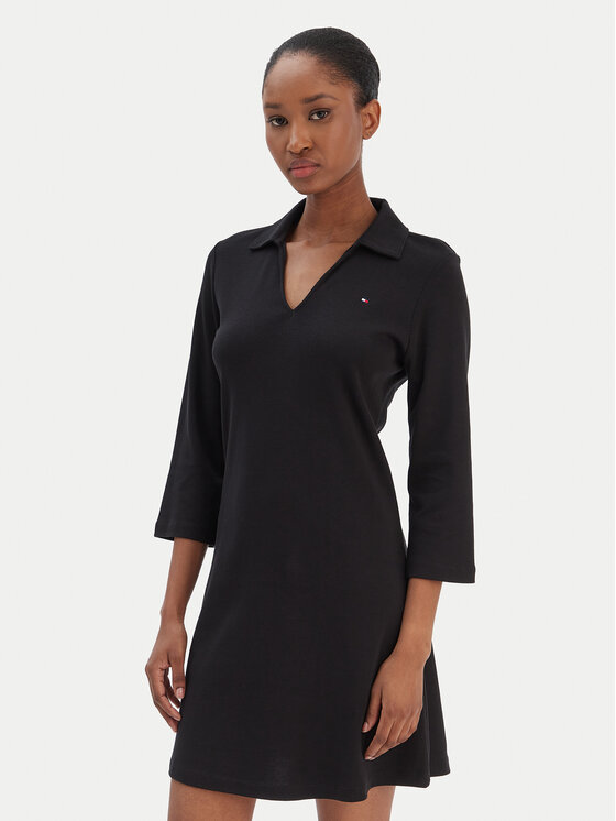 Tommy Hilfiger Kasdieninė suknelė · Juoda · Mini