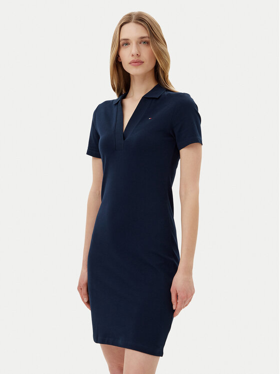 Tommy Hilfiger Kasdieninė suknelė · Tamsiai mėlyna · Mini