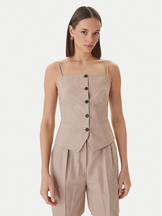 HUGO Marškinėliai · Smėlio