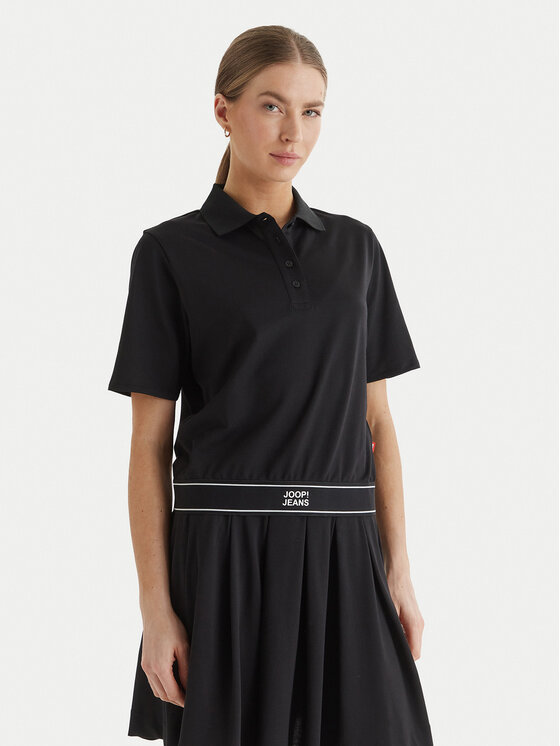 JOOP! Jeans Polo marškinėliai · Juoda