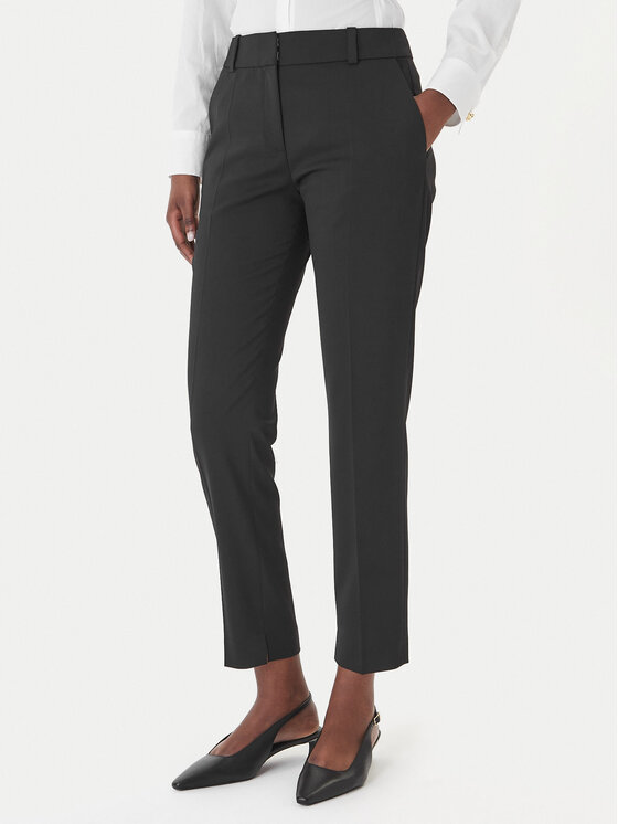 HUGO Chinos kelnes · Juoda · Slim Fit