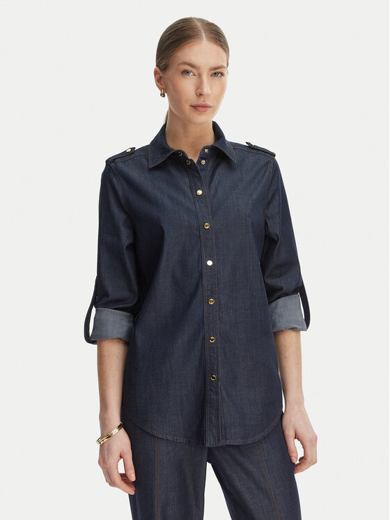 Kodas SUN15 Marciano Guess džinsiniai marškiniai  · Tamsiai mėlyna