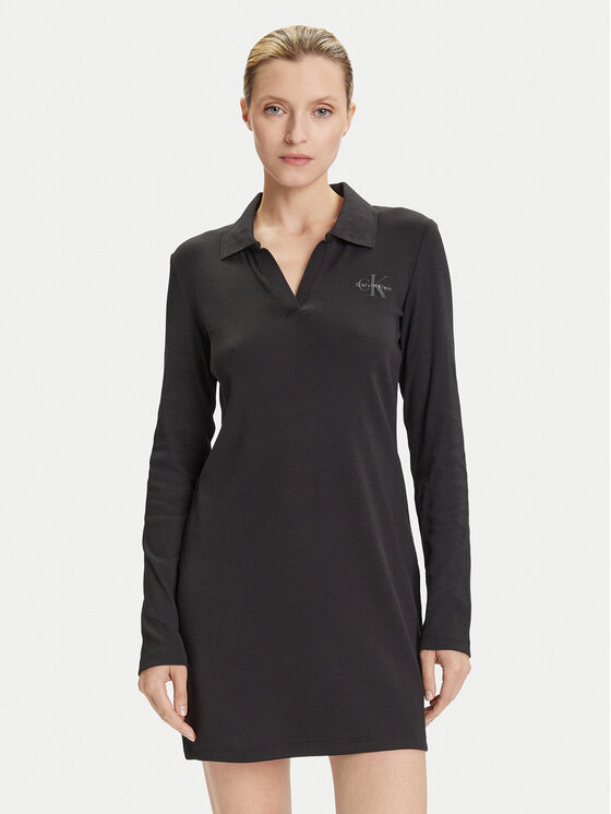 Calvin Klein Jeans Kasdieninė suknelė · Juoda · Mini