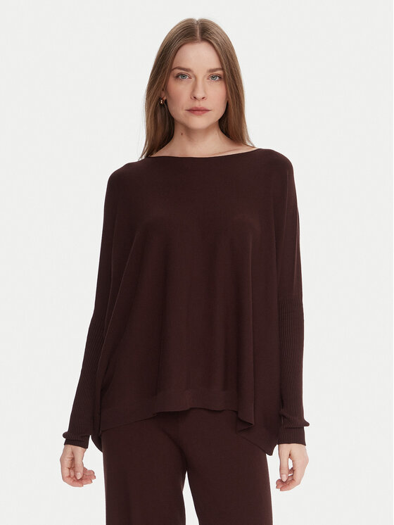 Kontatto Megztinis · Ruda · Relaxed Fit