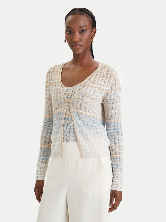 Guess Kardiganas · Smėlio · Regular Fit