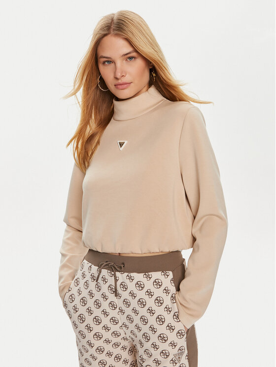 Guess Džemperis · Smėlio · Regular Fit