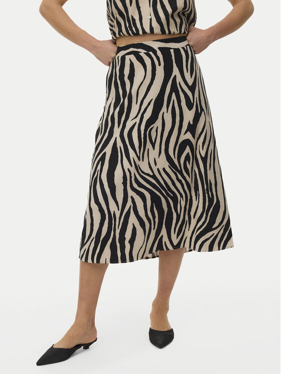 Kodas 20MAY Vero Moda Midi sijonas · Juoda