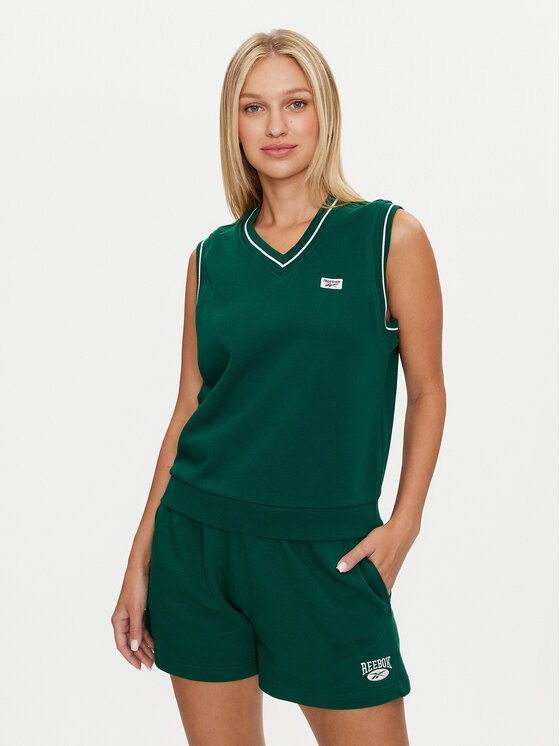 Reebok Megztinis · Žalia · Regular Fit