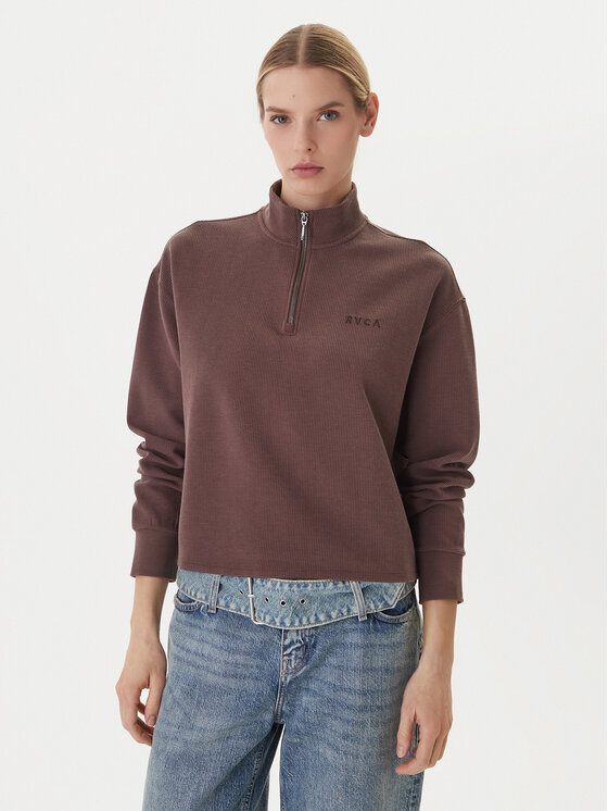 Kodas 20MAY RVCA Džemperis · Ruda · Relaxed Fit