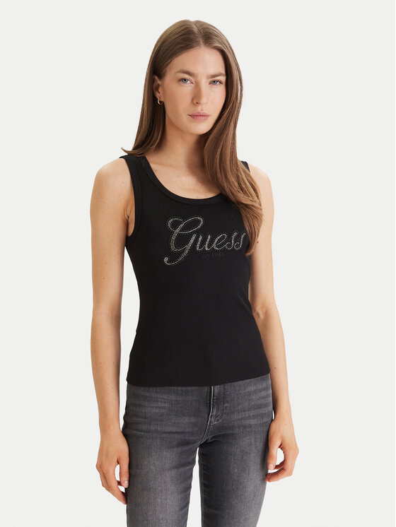 Guess Marškinėliai · Juoda
