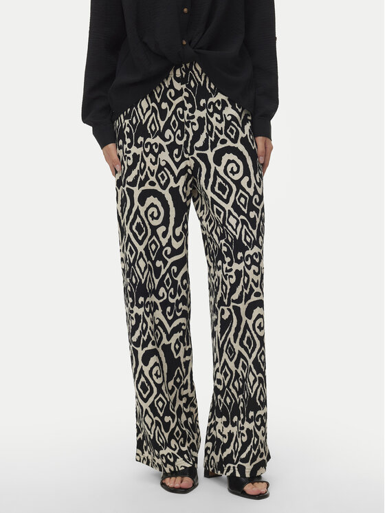 Kodas 20MAY Vero Moda Medžiaginės kelnės · Smėlio · Regular Fit