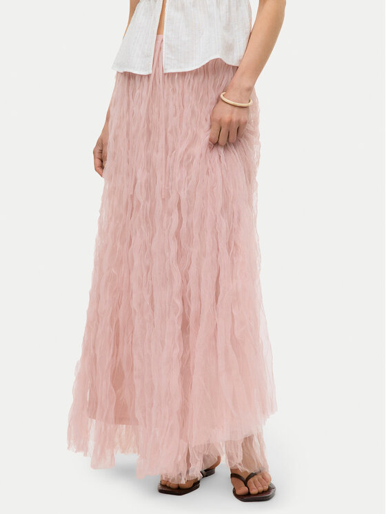 Kodas 20MAY Vero Moda tiulio sijonas · Rožinė
