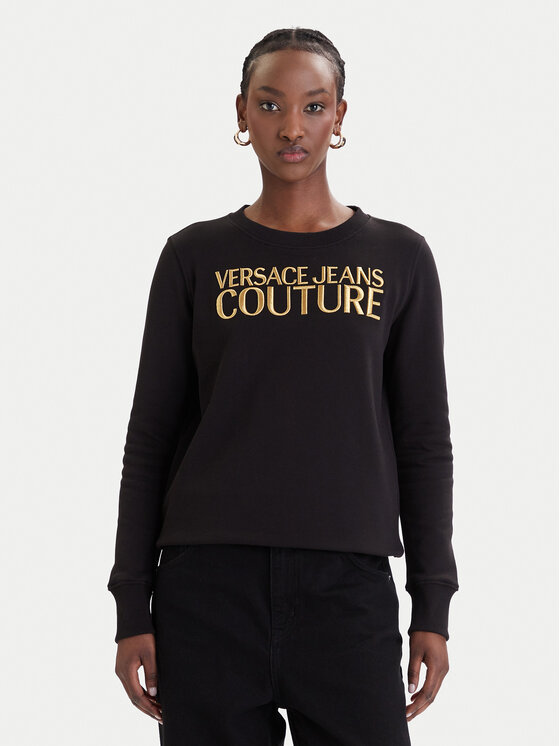 Versace Jeans Couture Džemperis · Juoda · Regular Fit