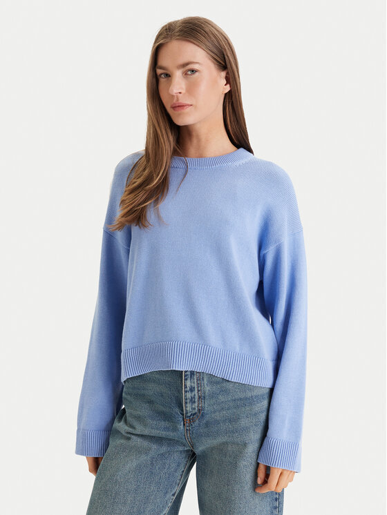 Calvin Klein Megztinis · Mėlyna · Relaxed Fit