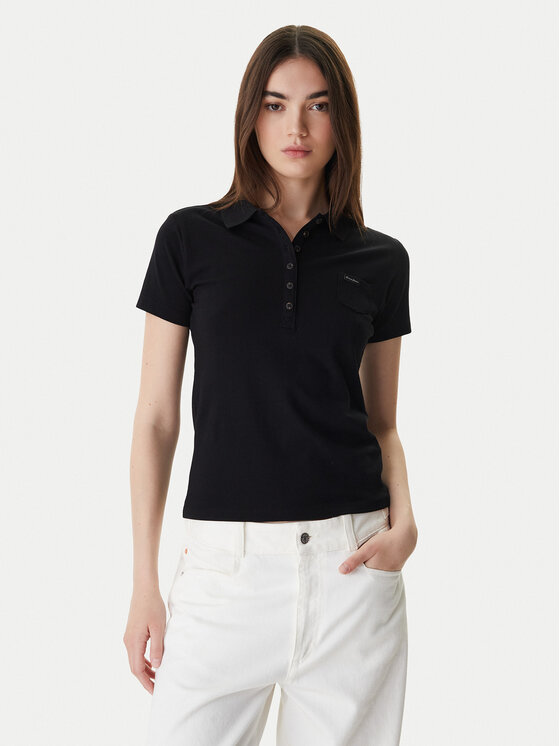 Guess Polo marškinėliai · Juoda