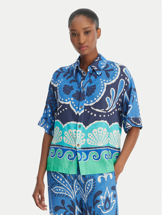 Banana Moon Marškiniai · Žydra