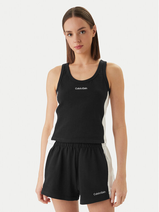 Calvin Klein Swimwear Marškinėliai · Juoda