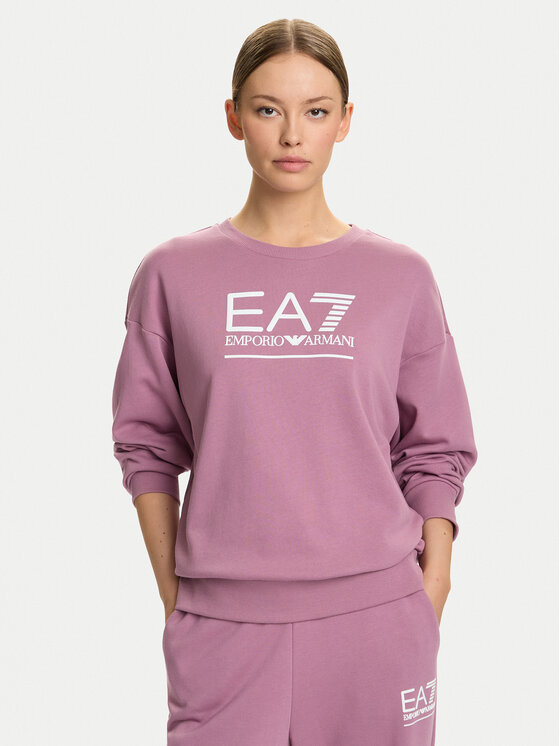 EA7 Emporio Armani Džemperis · Rožinė · Relaxed Fit