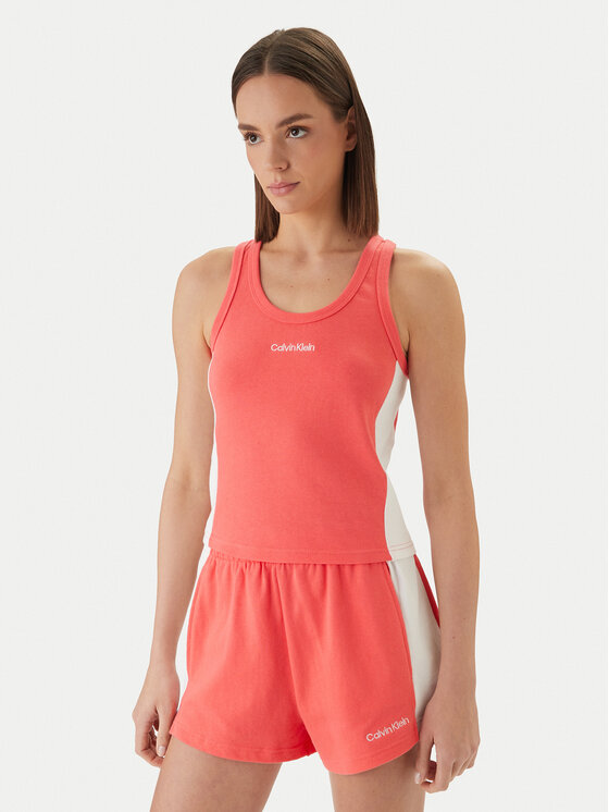 Calvin Klein Swimwear Marškinėliai · Rožinė
