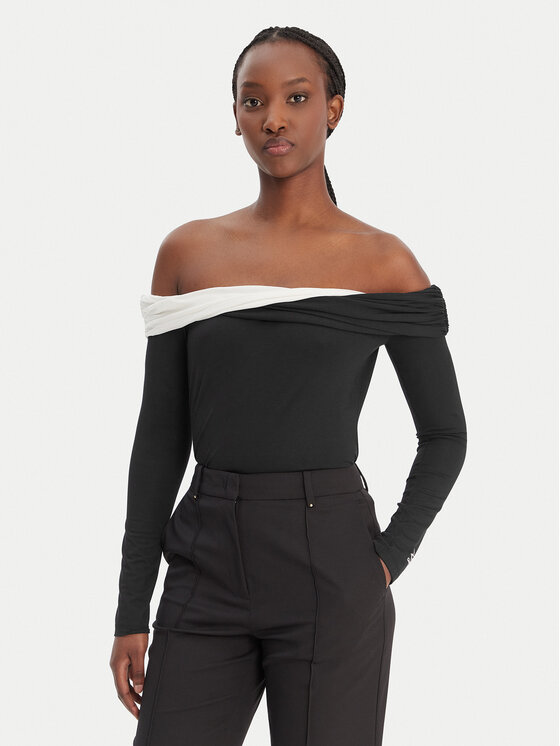 KARL LAGERFELD Palaidinė · Juoda