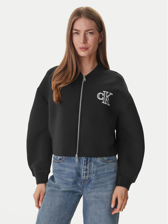 Calvin Klein Džemperis · Juoda · Relaxed Fit