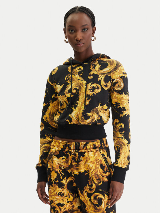Versace Jeans Couture Džemperis · Juoda · Regular Fit