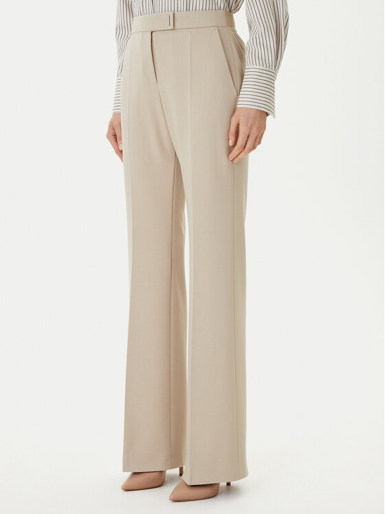 Kodas 20MAY BOSS Medžiaginės kelnės · Smėlio · Relaxed Fit