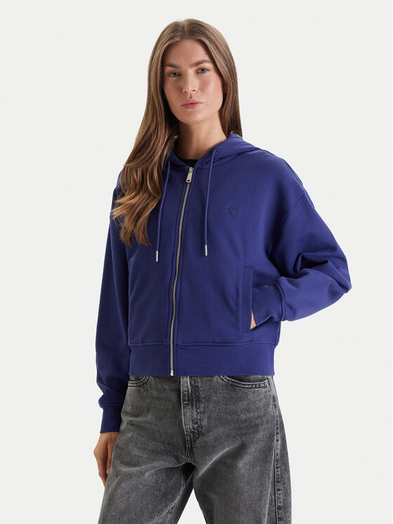 Calvin Klein Jeans Džemperis · Violetinė · Relaxed Fit