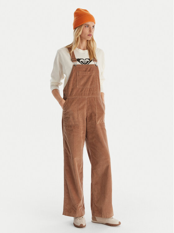 Kodas 20MAY Roxy Kelnės su petnešomis · Ruda · Regular Fit