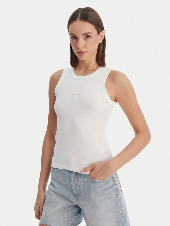 Calvin Klein Jeans Marškinėliai · Balta