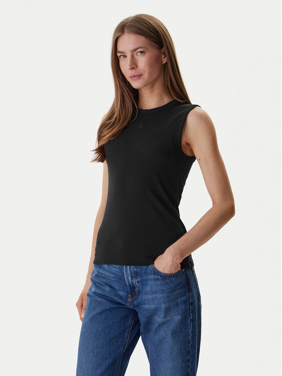 Calvin Klein Jeans Marškinėliai · Juoda