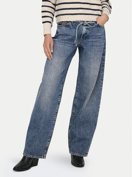 ONLY Džinsai · Mėlyna · Relaxed Fit
