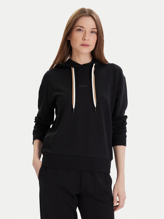 BOSS Džemperis · Juoda · Regular Fit