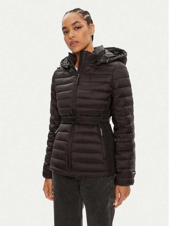 Calvin Klein Demisezoninė striukė · Juoda
