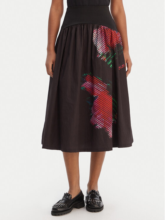 Desigual Midi sijonas · Juoda · Midi